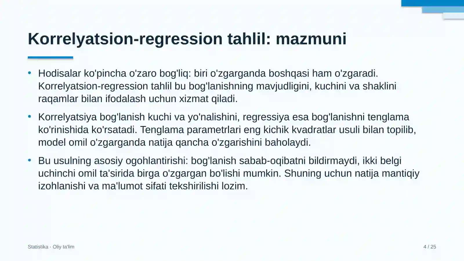 fitnes klublarida korrelyatsion regression tahlil 4005 4