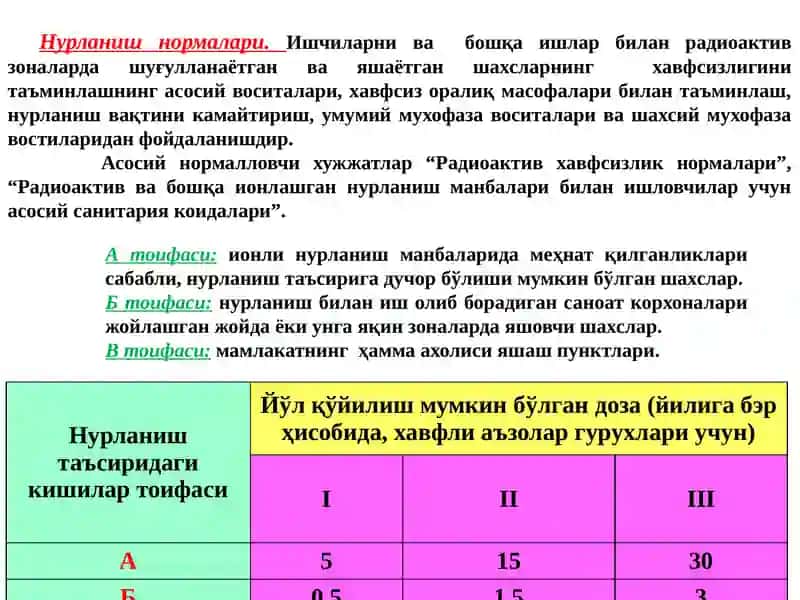 ИОНЛАШУВЧИ НУРЛАНИШЛАР ВА ЭЛЕКТРОМАГНИТ МАЙДОНЛАРИ 4