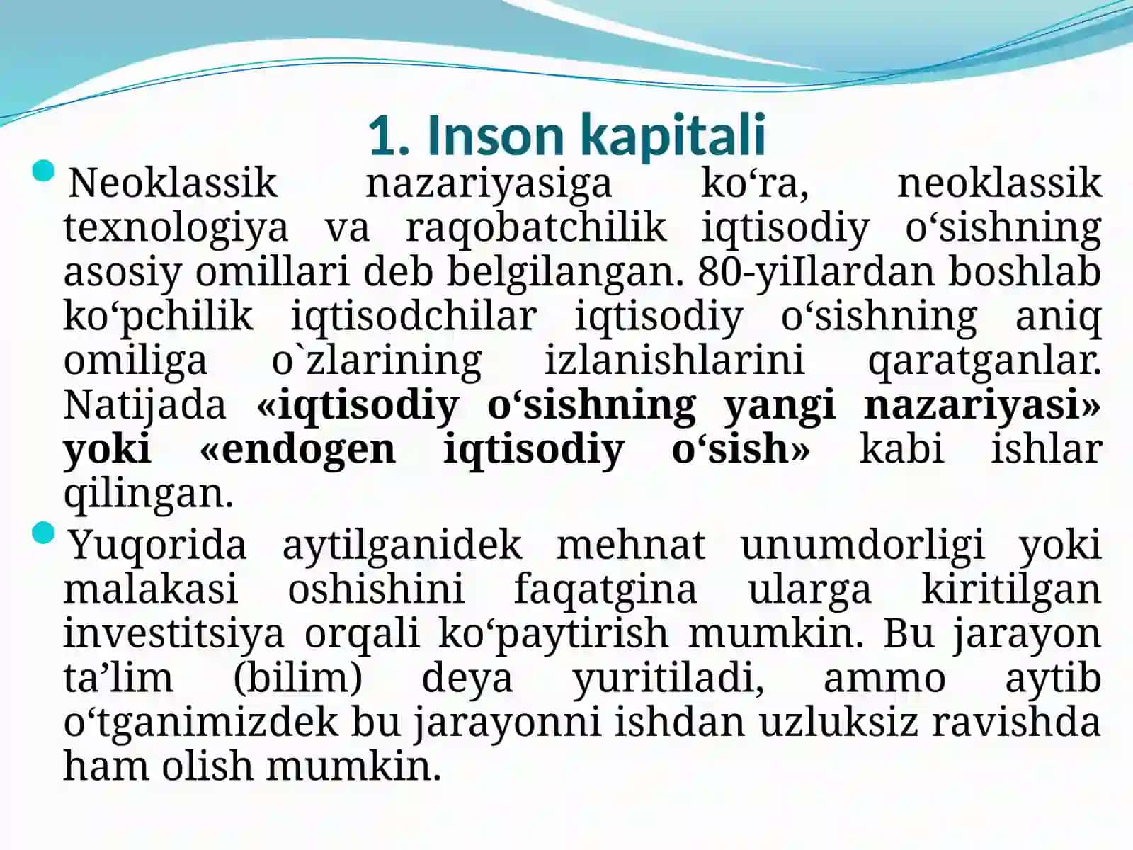 G’OYALAR IQTISODIYOTI 4