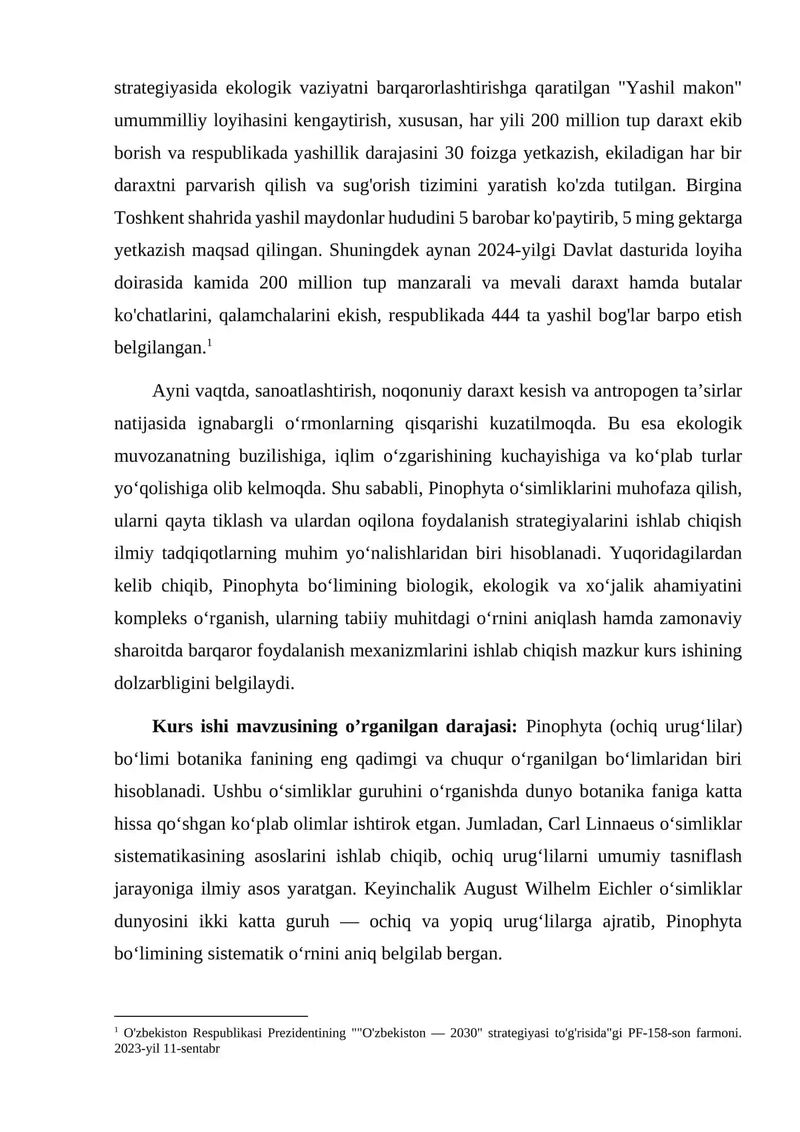 Pinophyta bo'limining tabiatdagi va inson hayotidagi ahamiyati 4