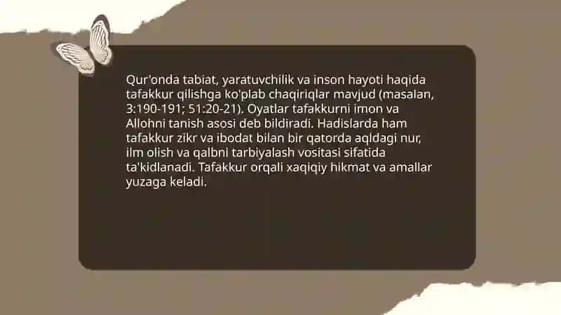 Tafakkur 4