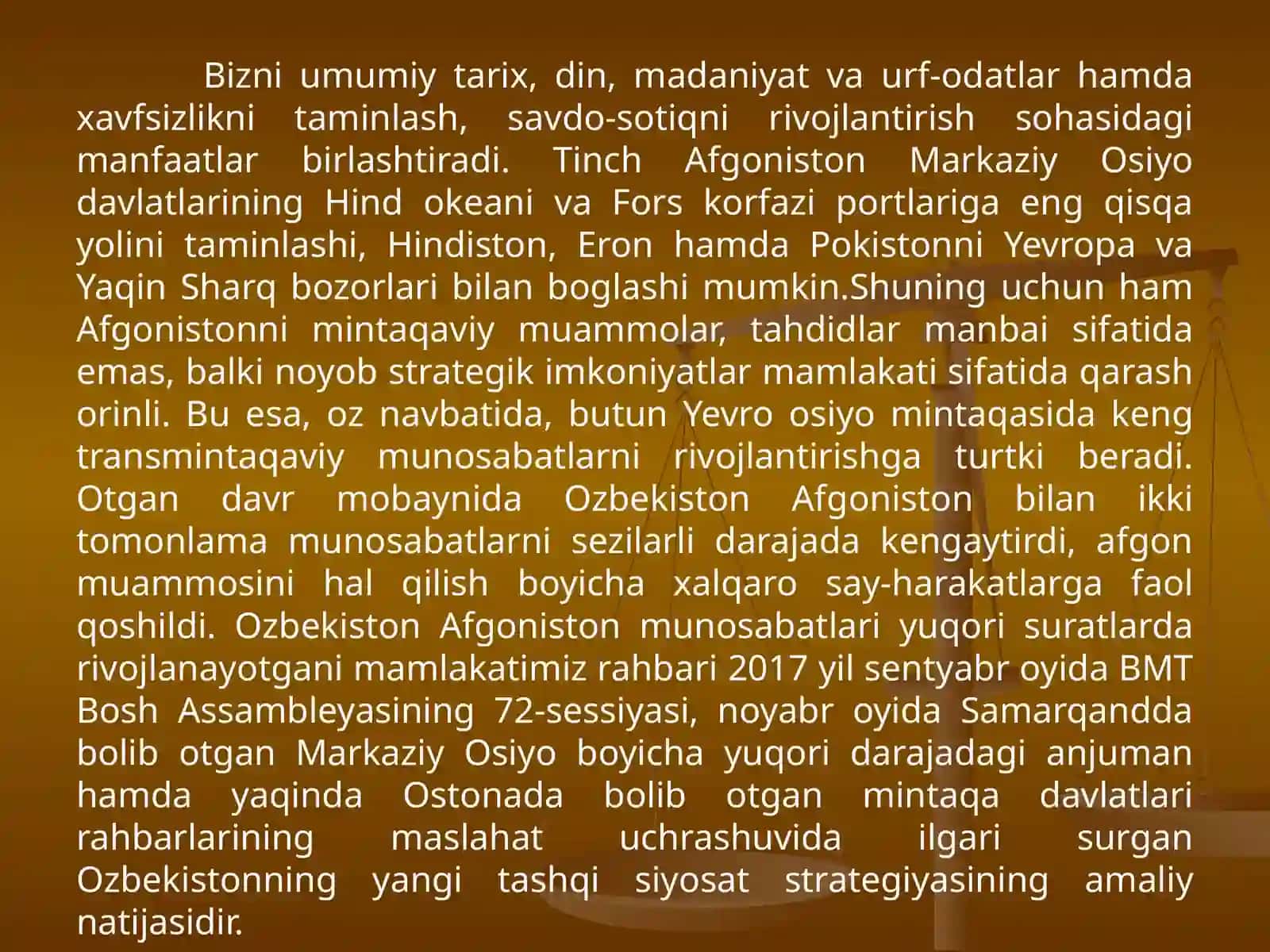 Milliy xavfsizlikni ta'minlash borasida amalga oshirilayotgan ishlar 4