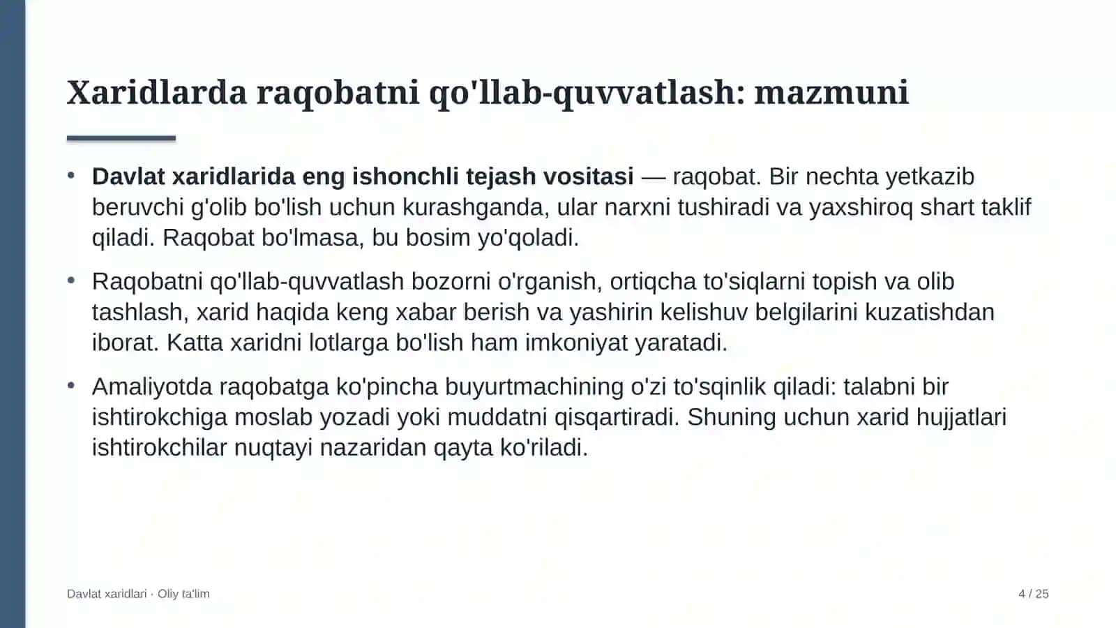 statistika organlarida xaridlarda raqobatni qo'llab quvvatlash 2848 4