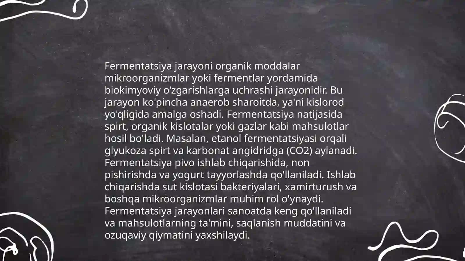 Mahsulotlarning va oziq ovqat xom ashyolarini qayta ishlashda ishlatiladigan mikroorganizmlar haqida tushuncha 4