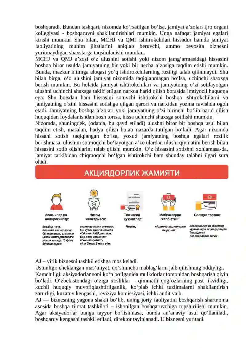 Korxonalar moliyasini boshqarish 4