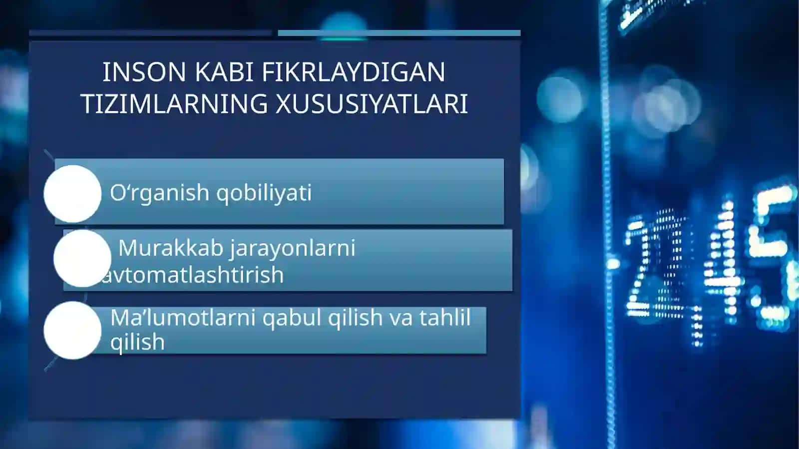 ODAMLAR KABI FIKRLAYDIGAN TIZIMLAR 4