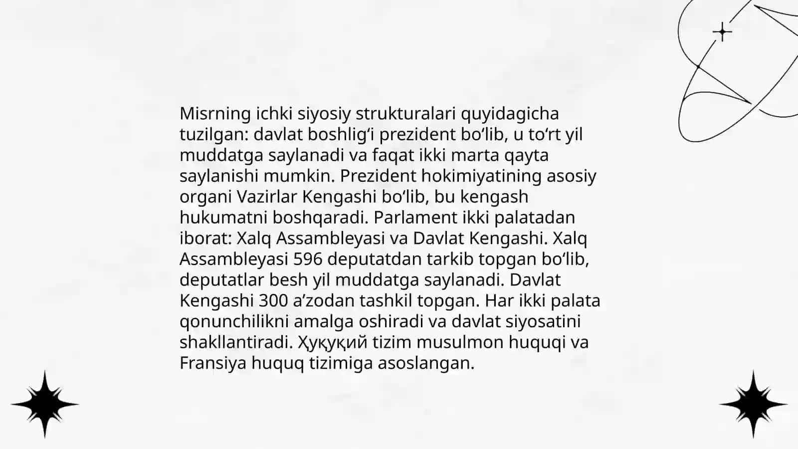Yangi podsholig davrida Misr 4