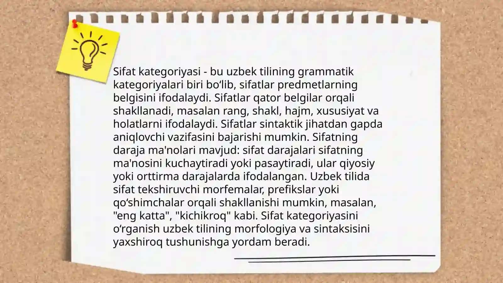 Grammatik kategoriyalar 4