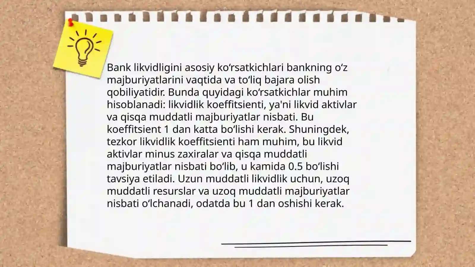 Tijorat banklari likvidligining mohiyati va ahamyati 4