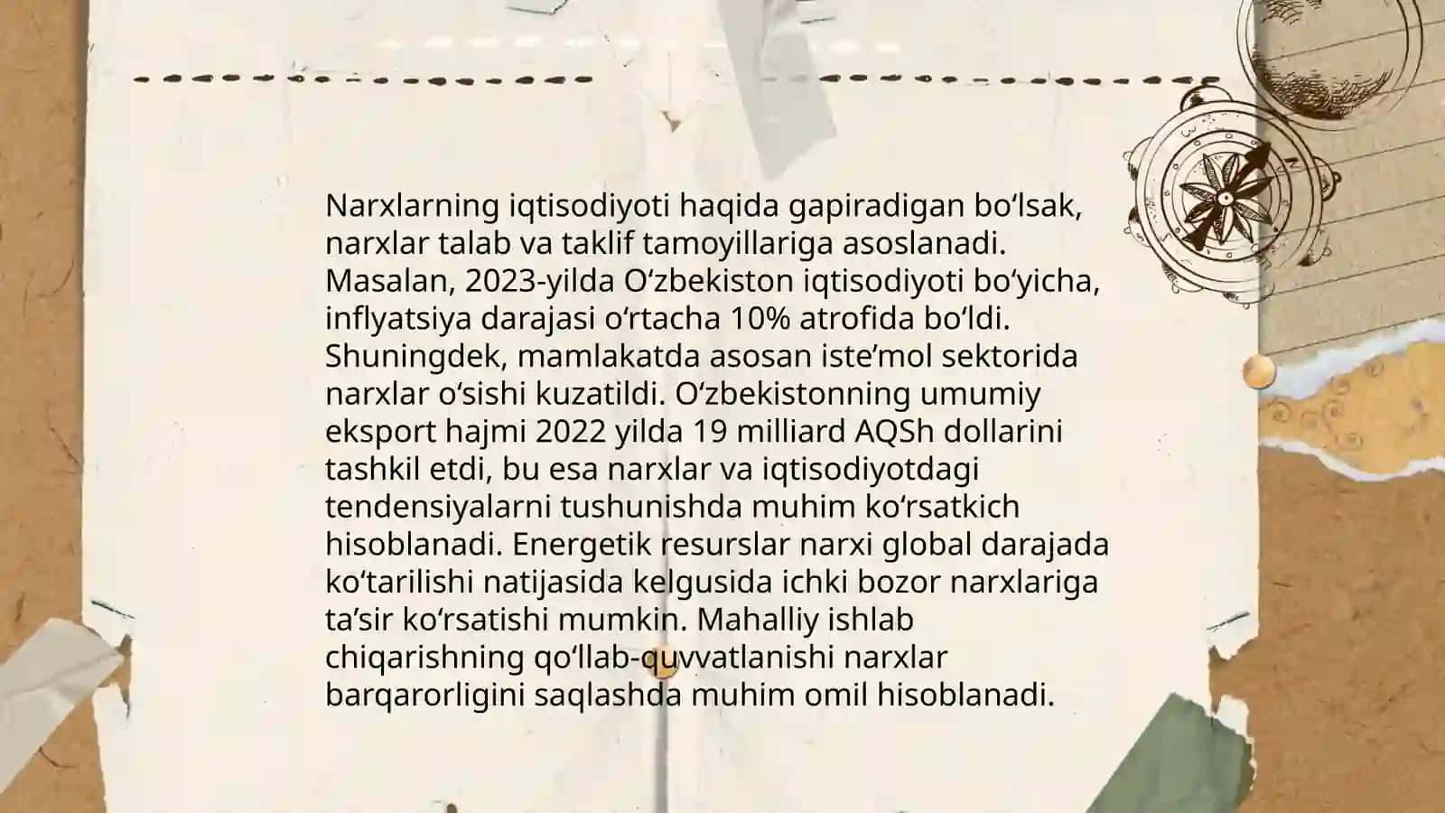 Narx nazariyalari 4