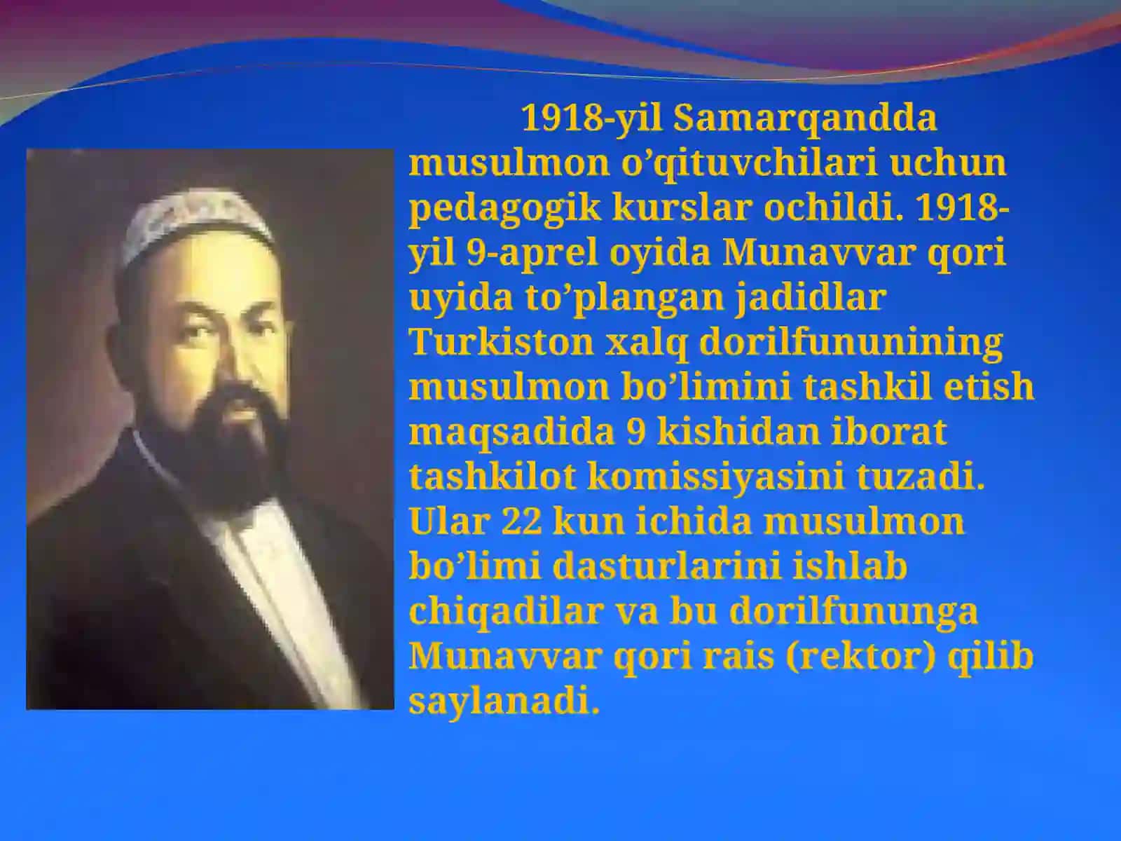 O’zbekistonda 1917-1924-yillarda maktab va maorif 4