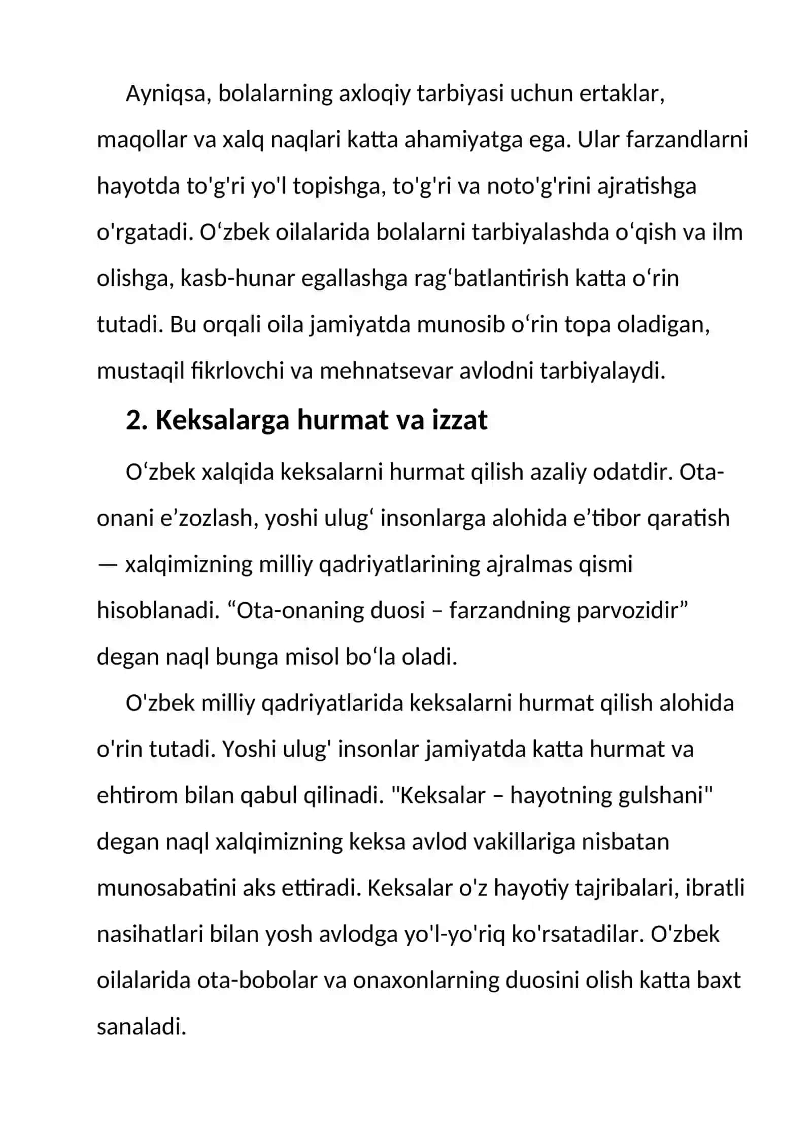 O'zbek Milli Anaana Va Qadryatlari 4