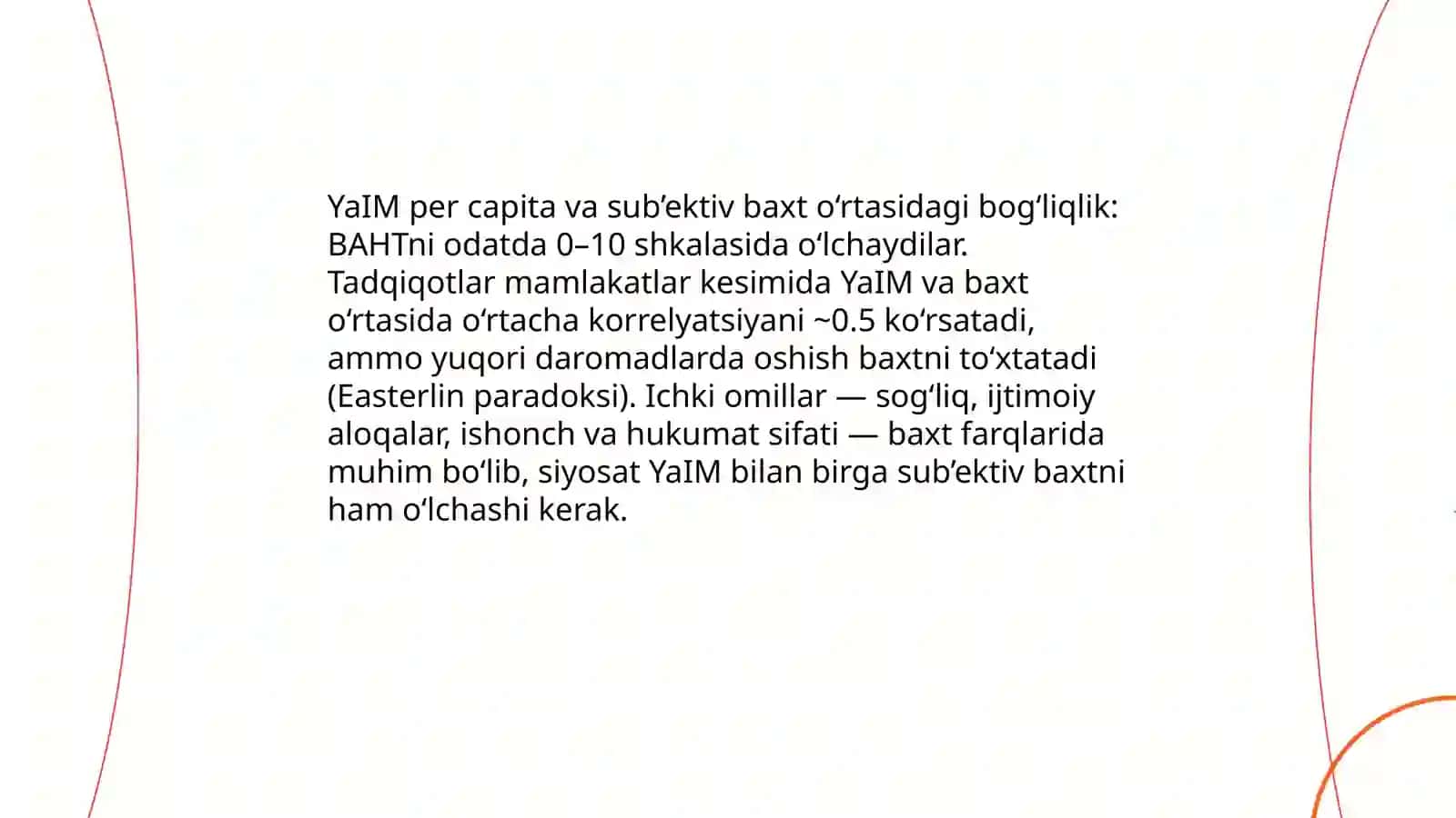 Iqtisodiy boylik va aholining baxt-hayot darajasi 4