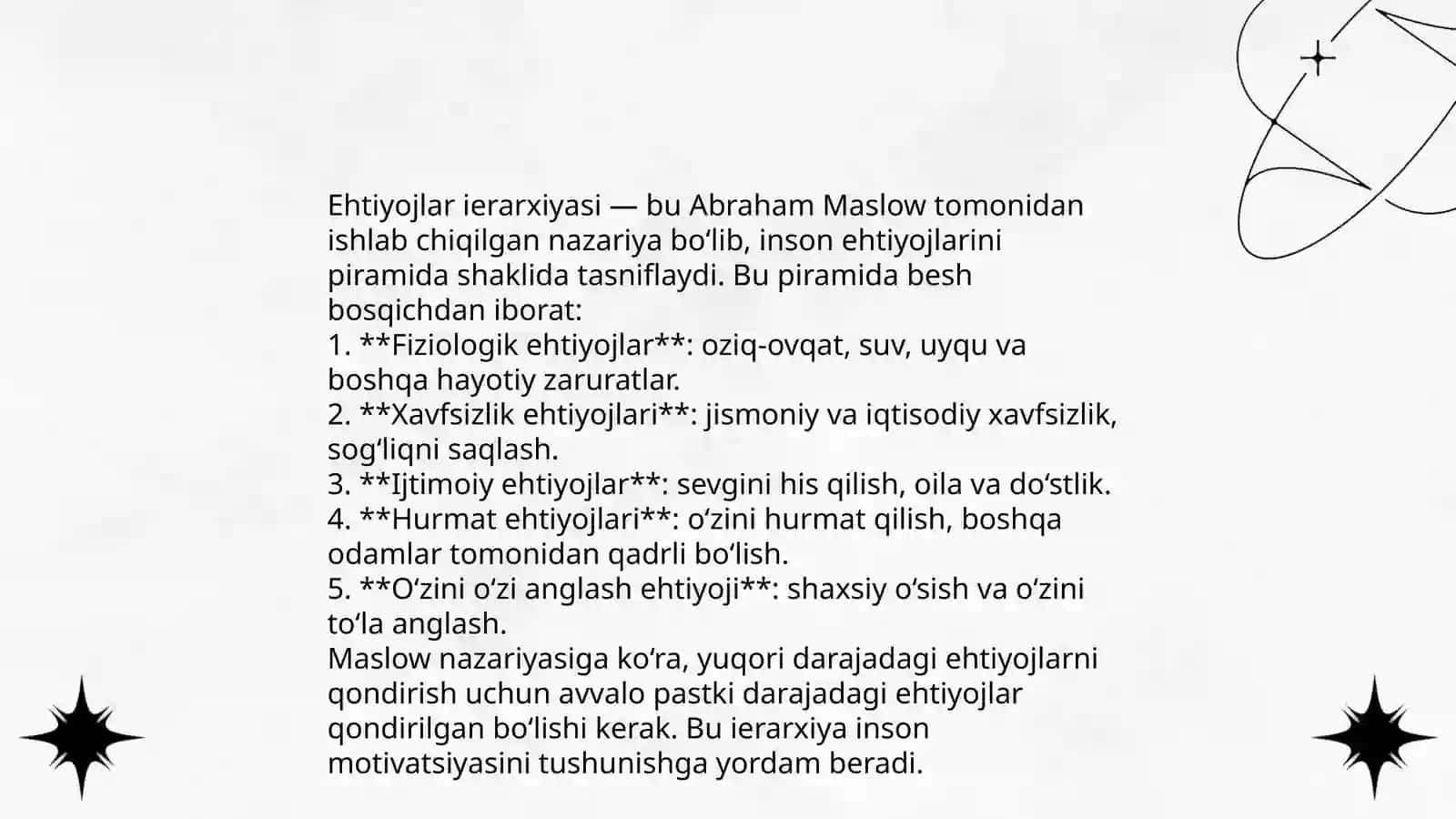 Ijtimoyi iqtisodiy ehtiyojlar va ularning turlari 4