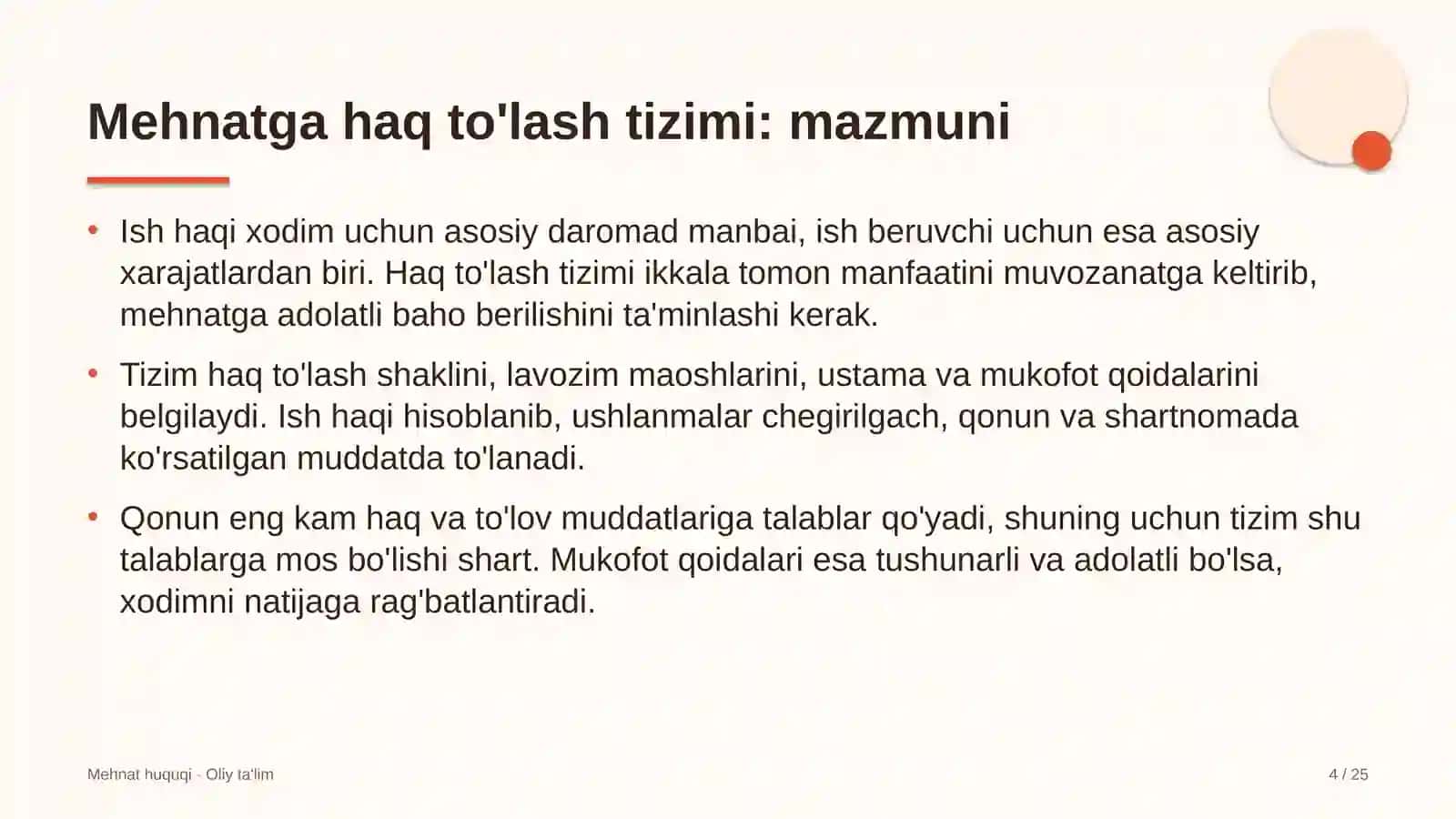Ekoturizmda mehnatga haq to'lash tizimi 4