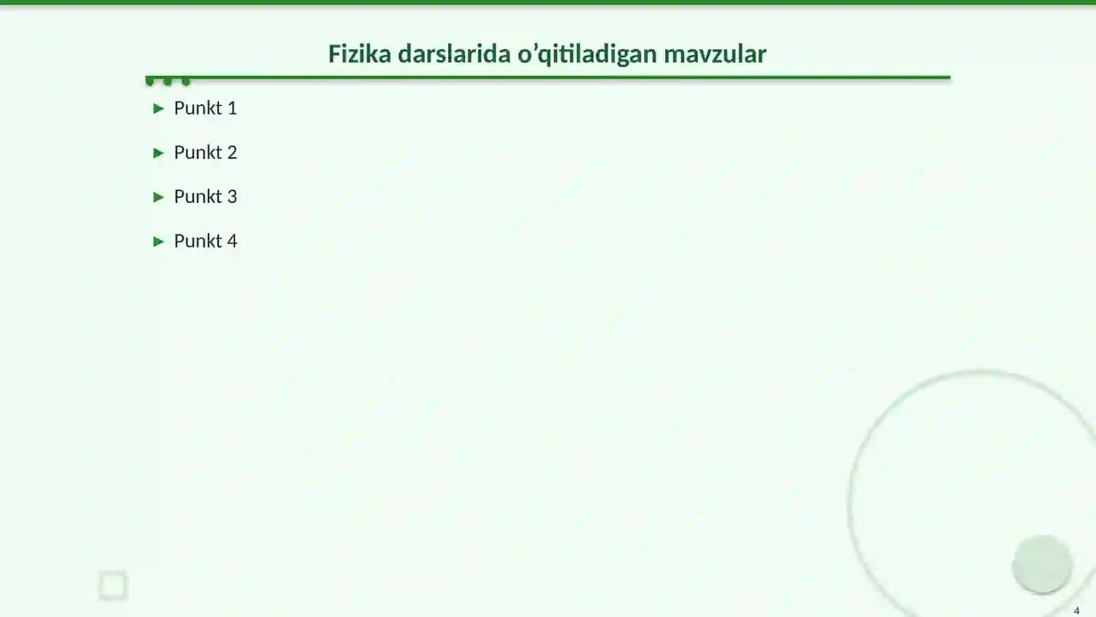 Markaziy Osiyo mutafakkirlarining tabiiy fanlarga qo’shgan hissasini fizika 4