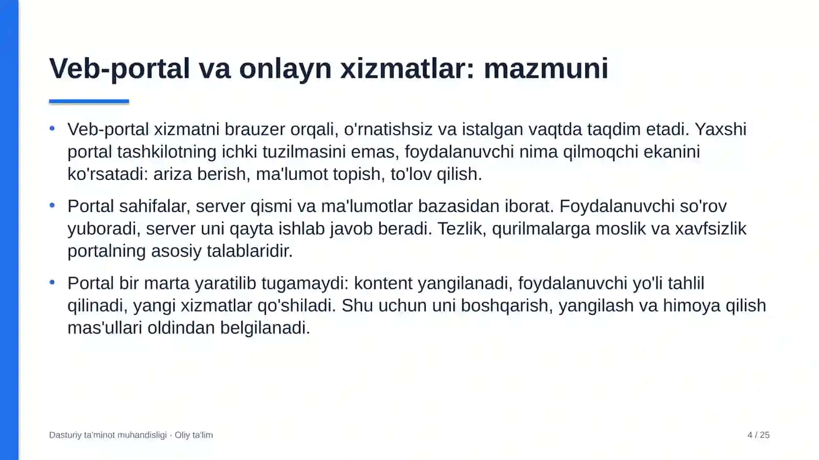 atrof muhitni muhofaza qilish organlarida veb portal va onlayn xizmatlarni rivojlantirish 8036 4