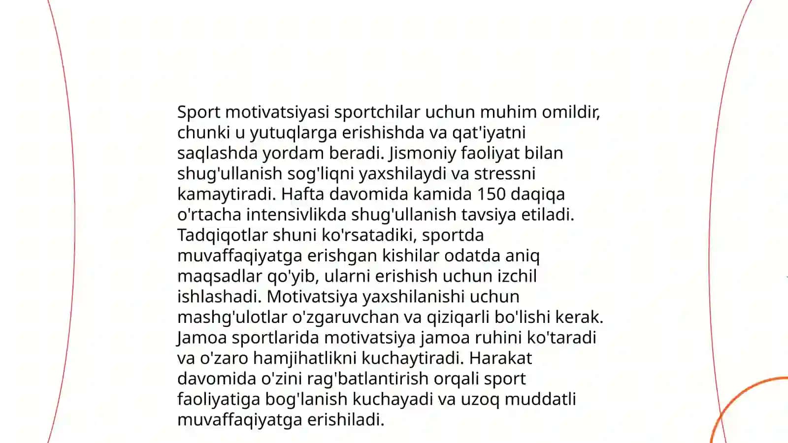 Sportchilar uchun psixologik tayyorgarlik 4
