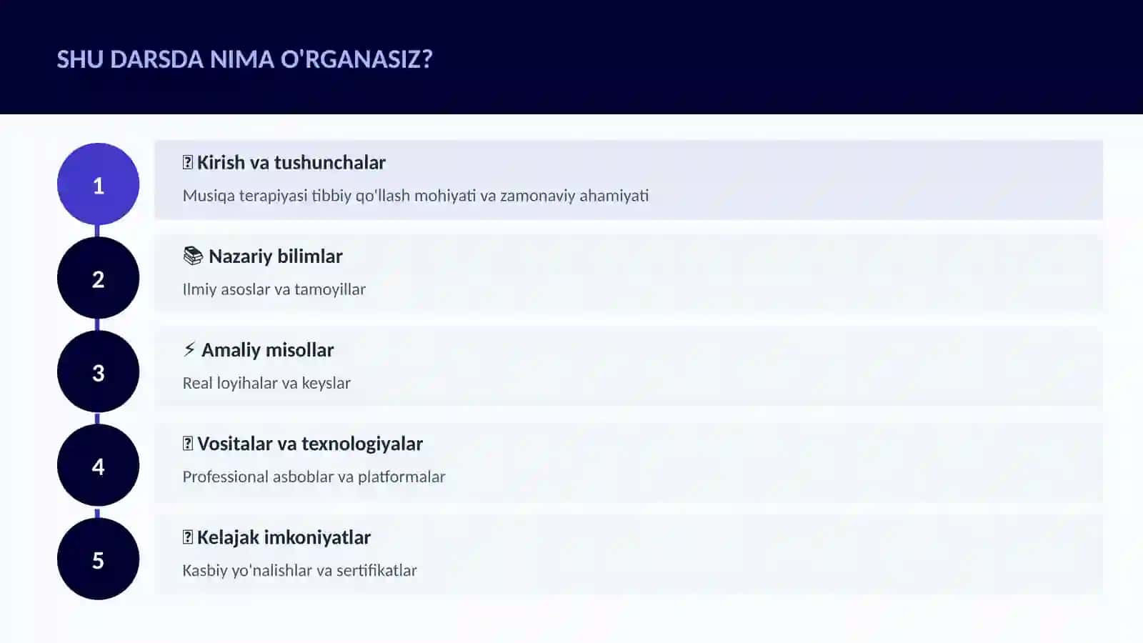 Musiqa terapiyasi tibbiy qo'llash 4