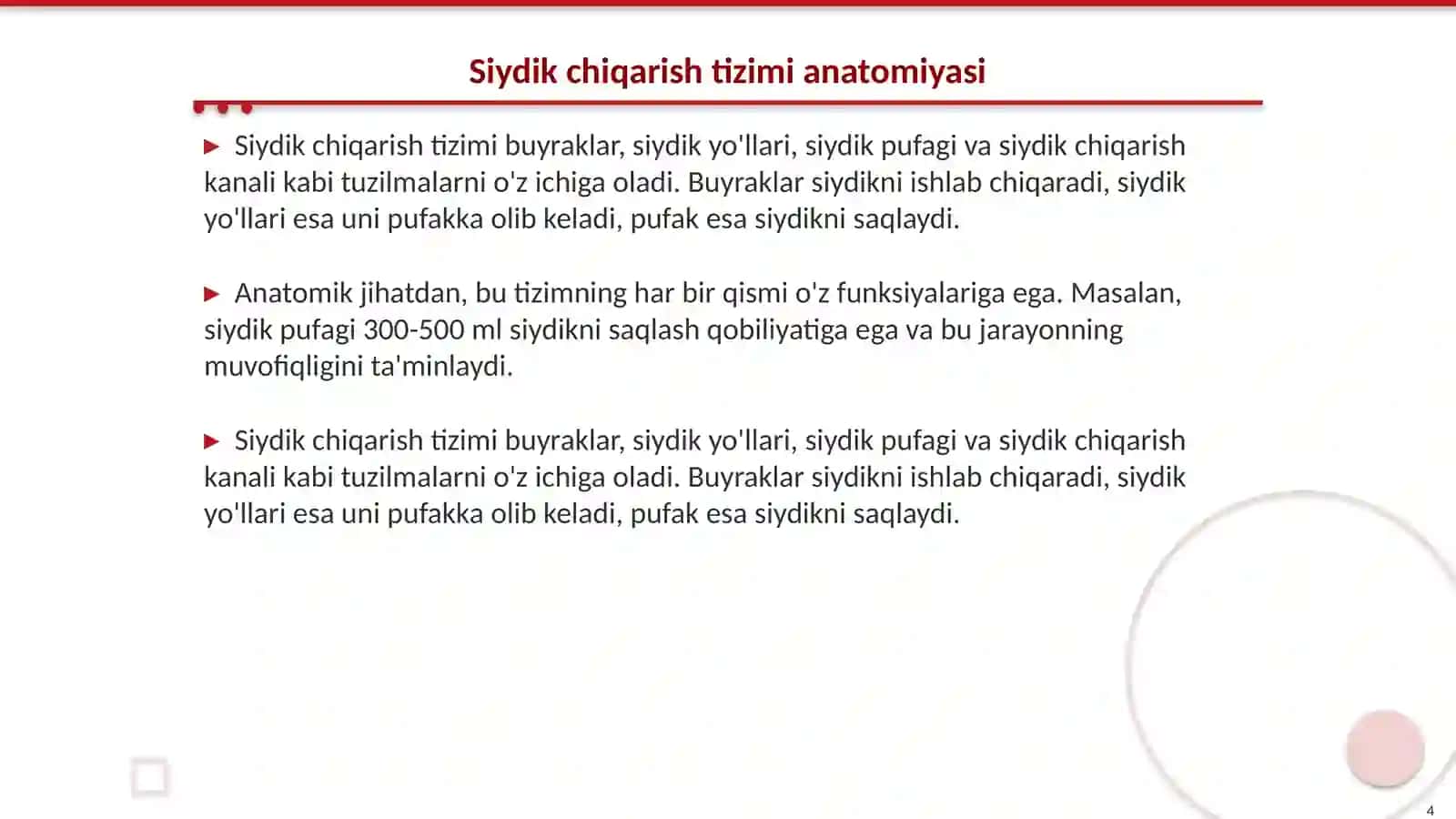 Eurez. siydik chiqarish yoʻllari neyrogen disfunksiyasi 4