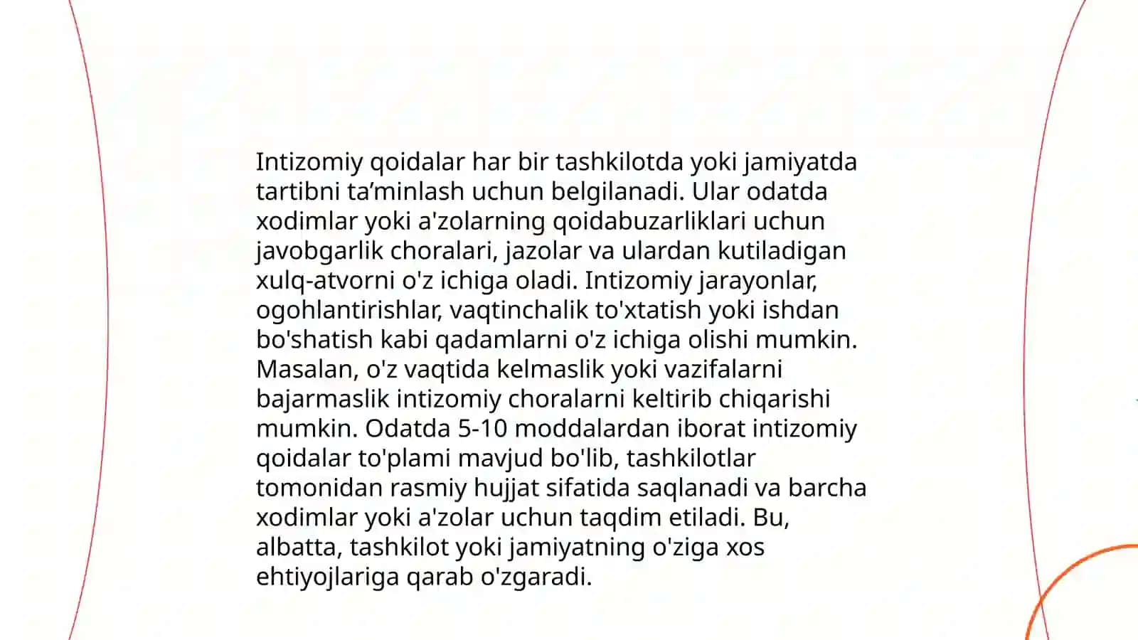 Ichki xizmatlar 4
