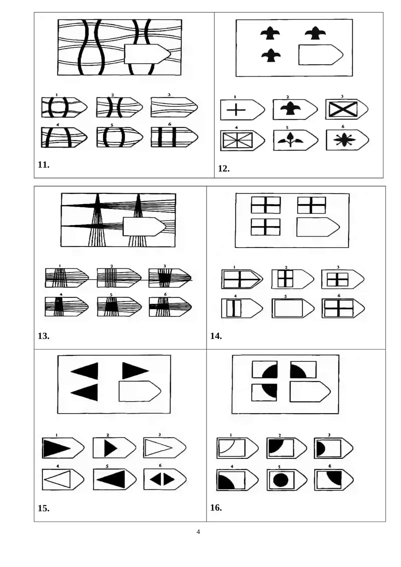 Harbiy xizmatga kirivchilar uchun psixologik testlar to`plami javoblari bilan 4