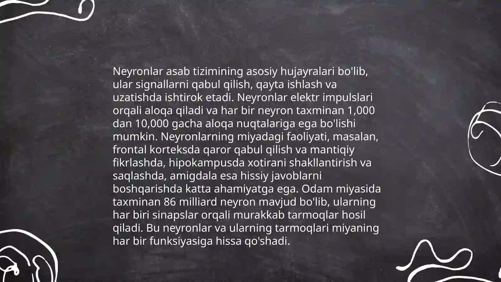 Bosh miya turli bo'limlari faoliyatini o'rganish fiziologiyasi 4