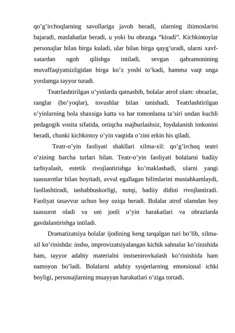 SAXNAVIY CHIQISH VA MAXSUS KONSERT KO'NIKMALARINI RIVOJLANTIRISH 4