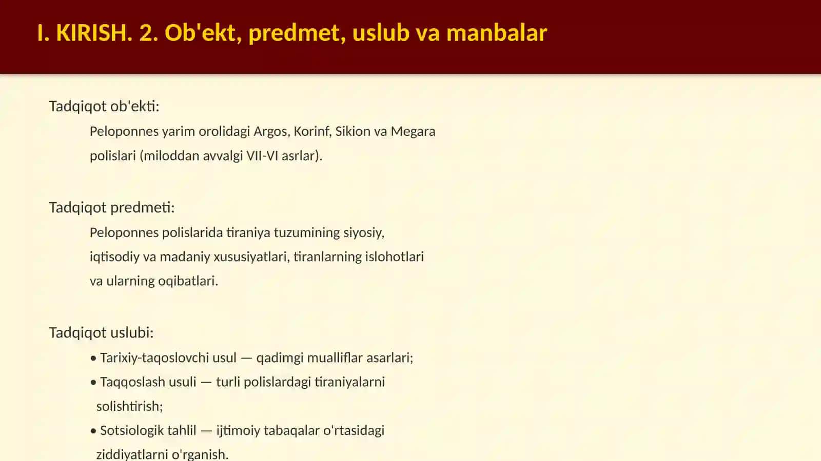 Peloponnes polislarida tiraniya tuzumi 4