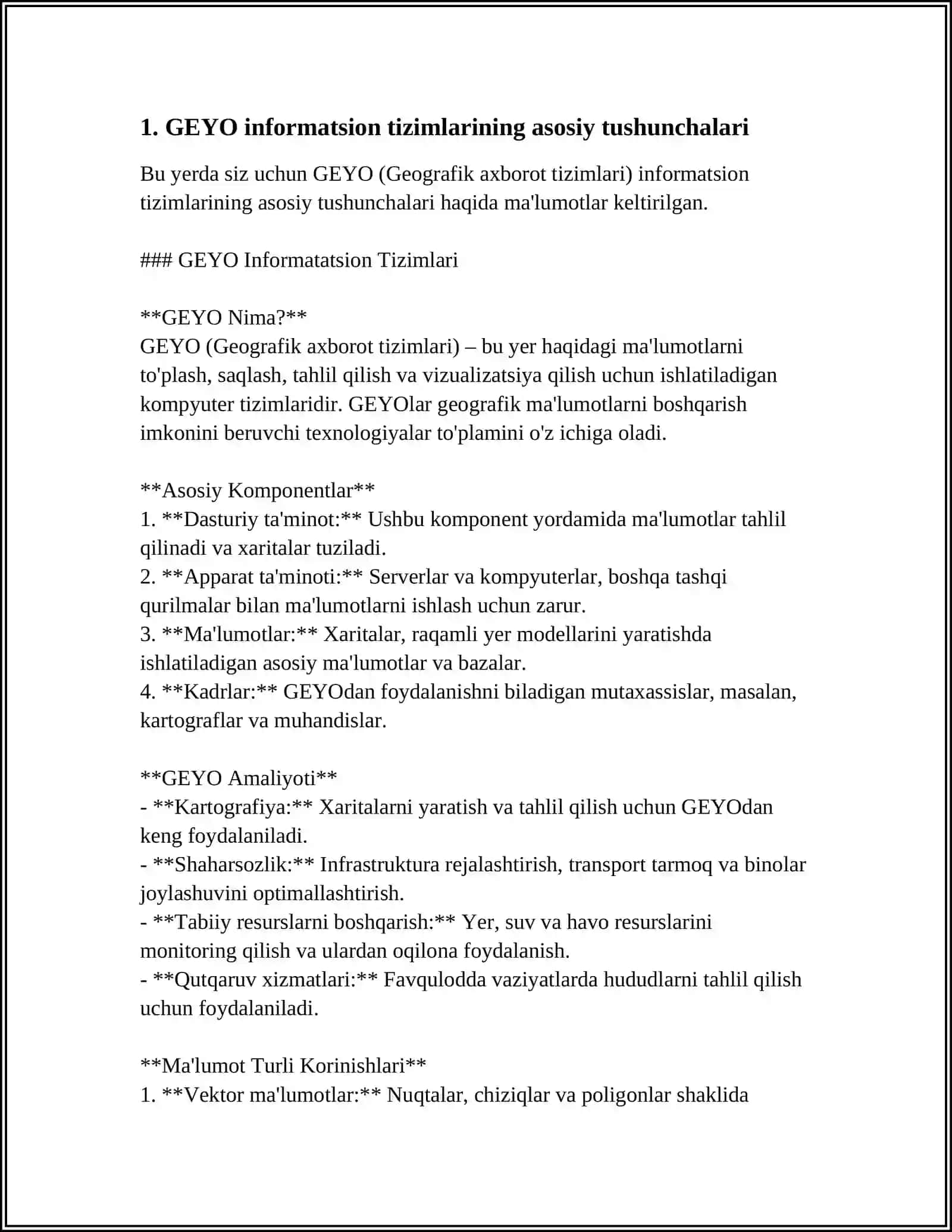 GEYO INFORMATSION TIZIMLARDA MUHANDISLIK MASALARINI ISHLAB CHIQARISH 4