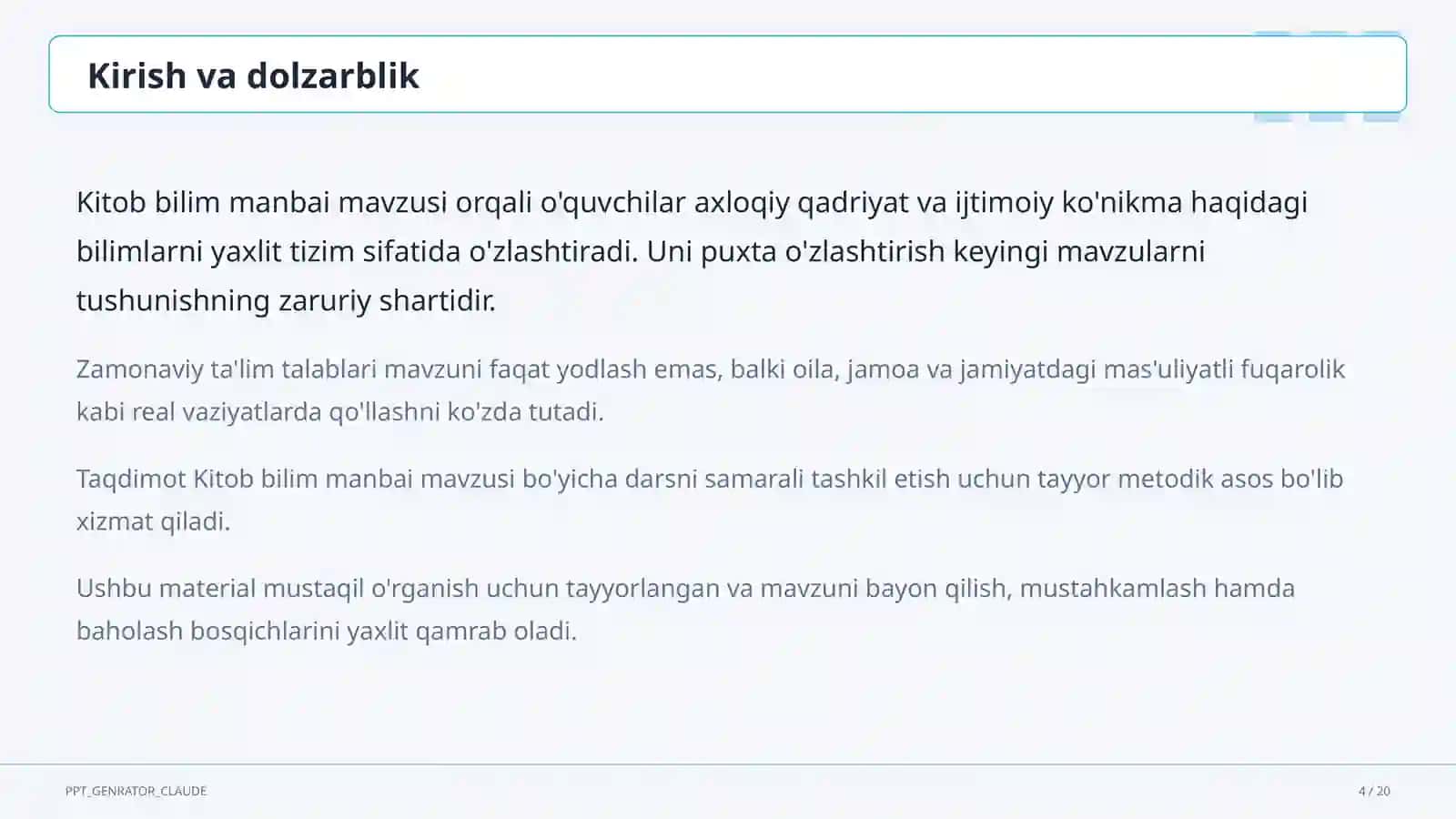 Kitob bilim manbai (4-sinf) 4