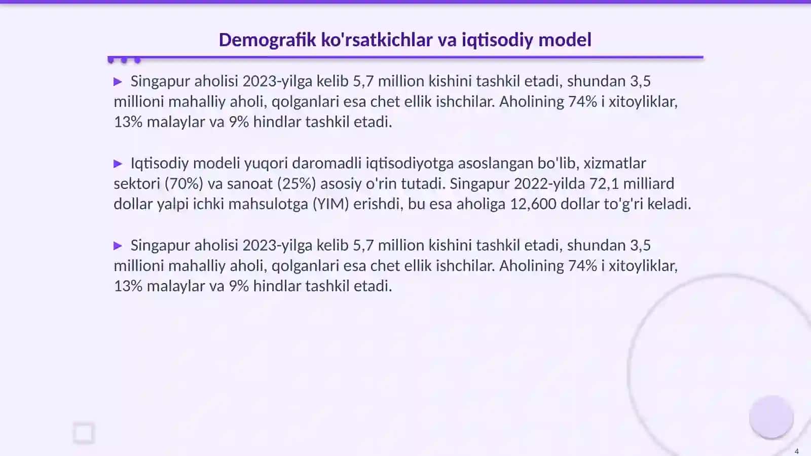 Singapurning global iqtisodiy rivojlanishi 4