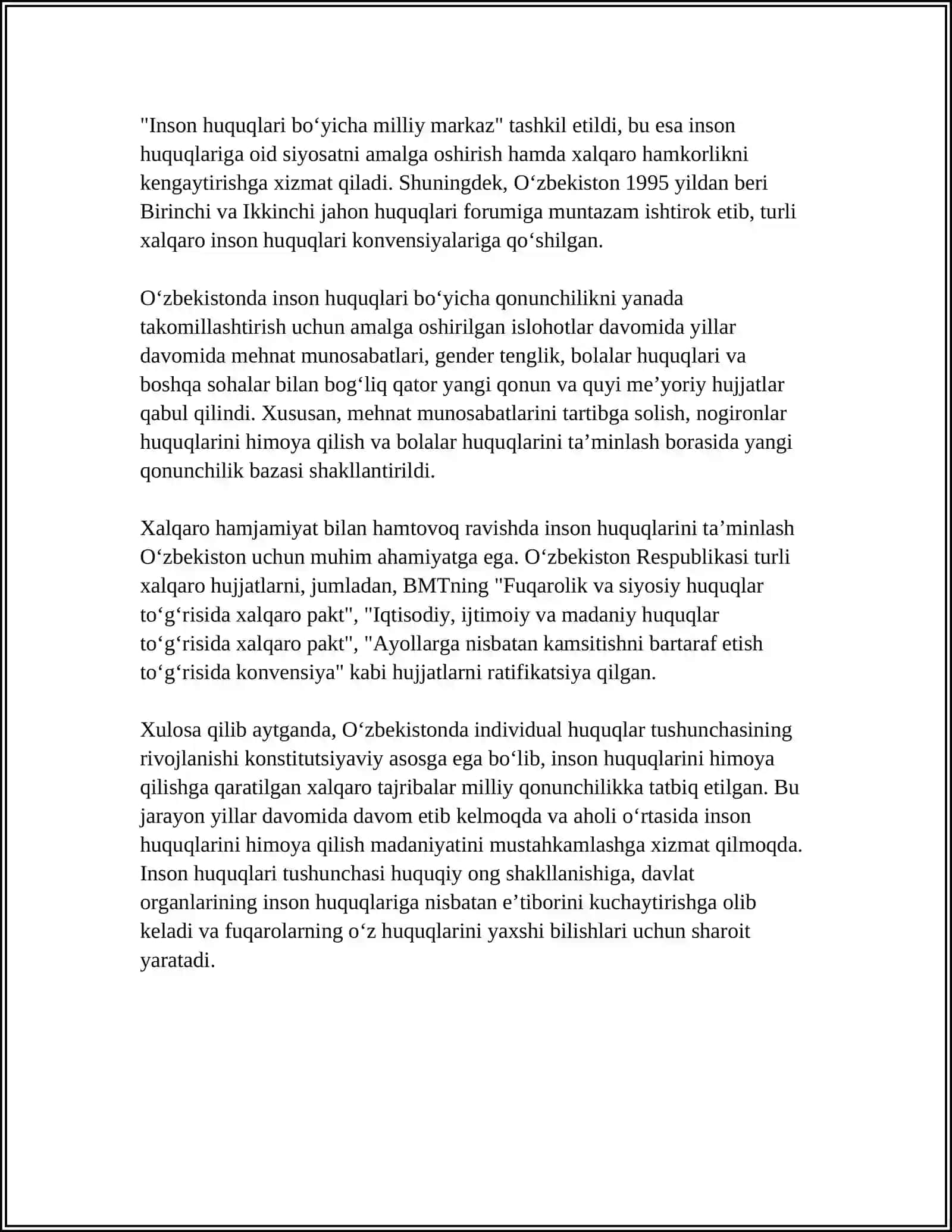 INSON INDIVIDUALLIGINING TURLI PSIXOLOGIK MAKTABLARDA OʻRGANILISHI 4