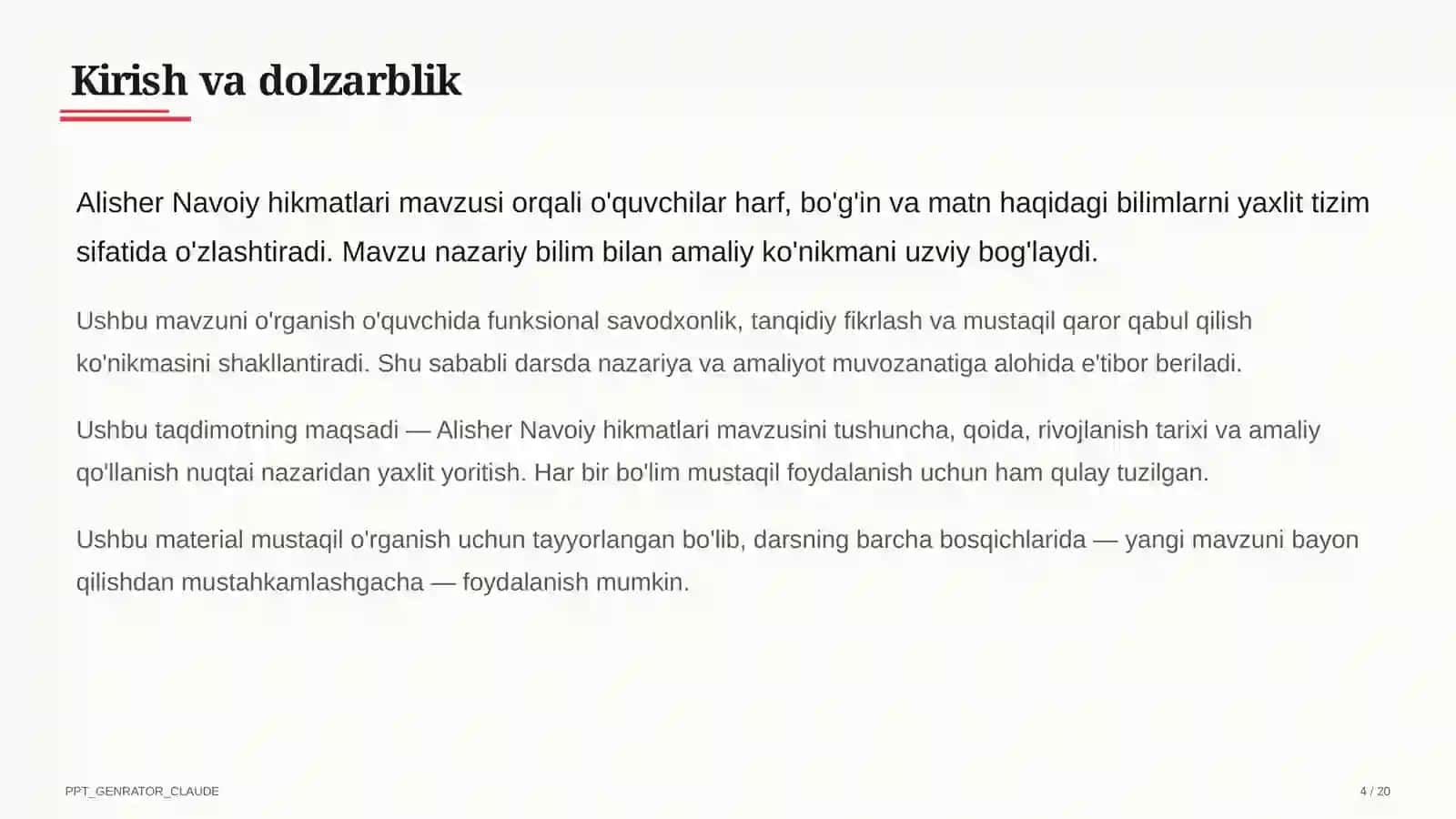 Alisher Navoiy hikmatlari (3-sinf) 4