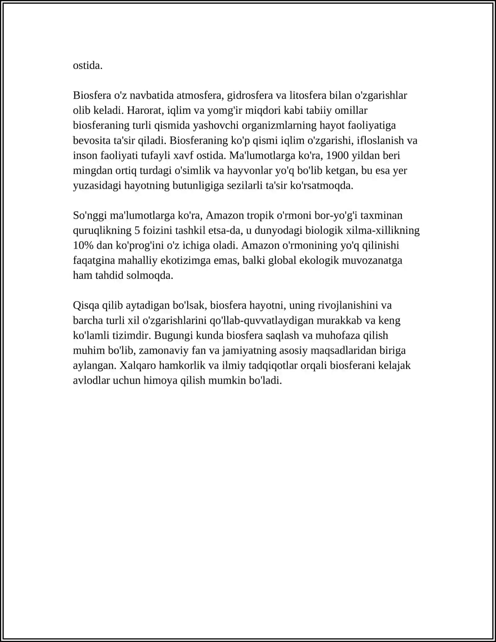 BIOSFERA TUZILISHI VA VAZIFALARI 4