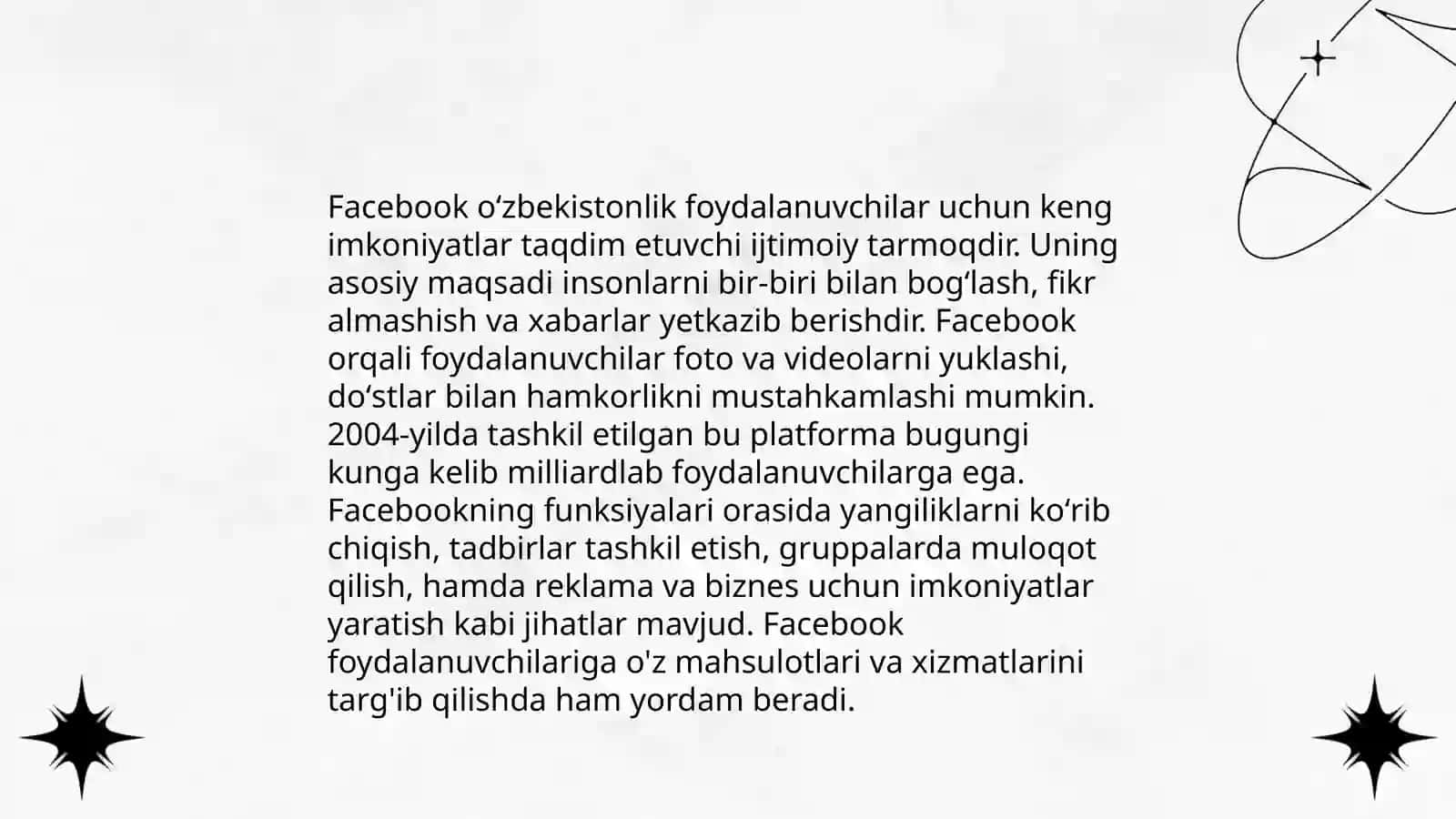 Men bilgan ijtimoiy tarmoq turlari va maqsadlari 4