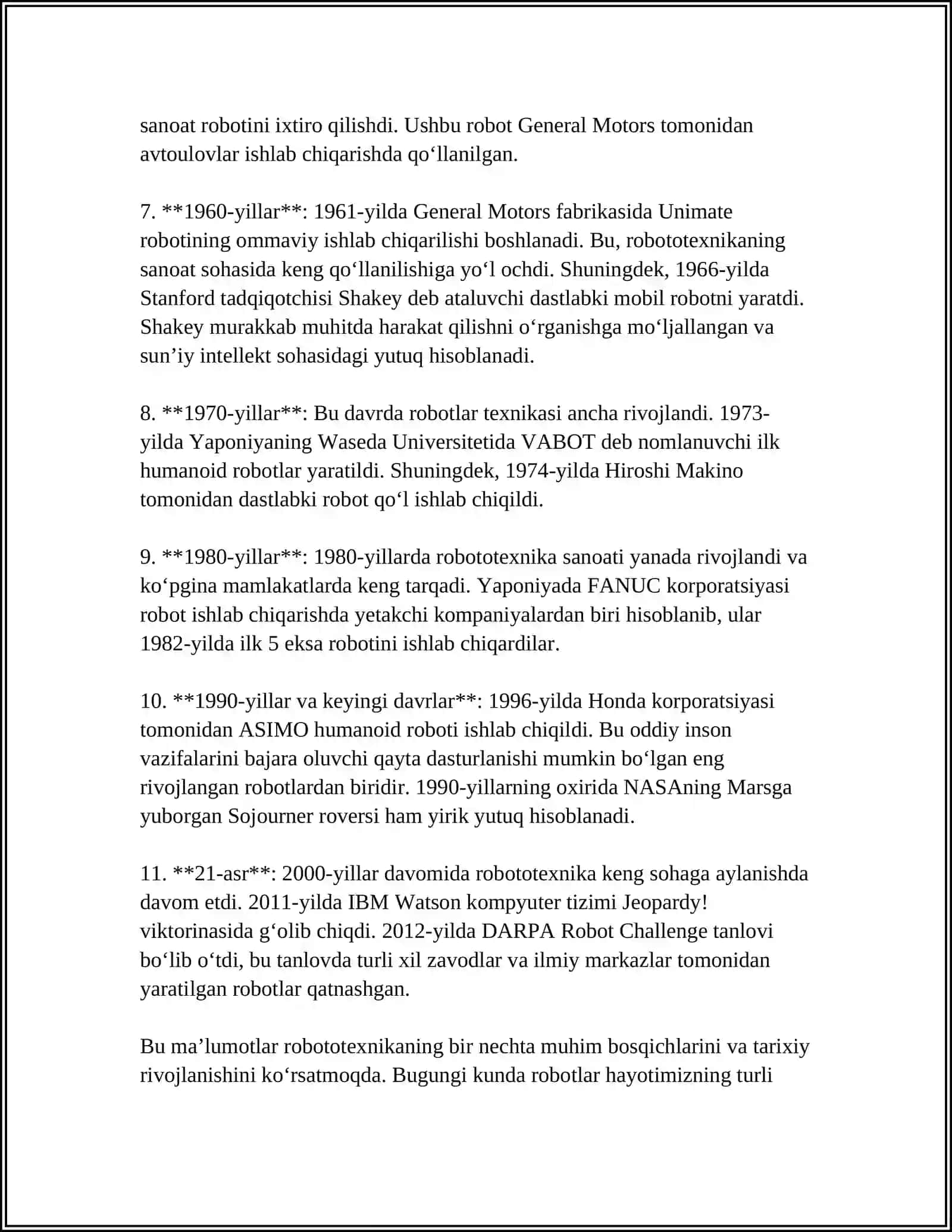 ROBOTOTEXNIK QURILMALARNING ISHLASH ASOSLARI 4