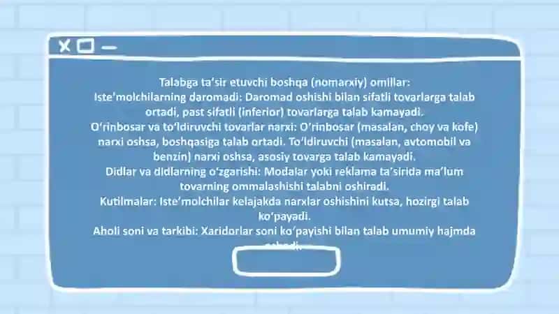 8-sinf Iqtisodiyot fanidan taqdimot 4