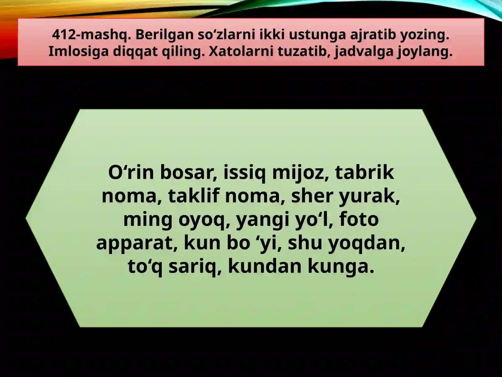 Matn valug‘at ustida ishlash 4