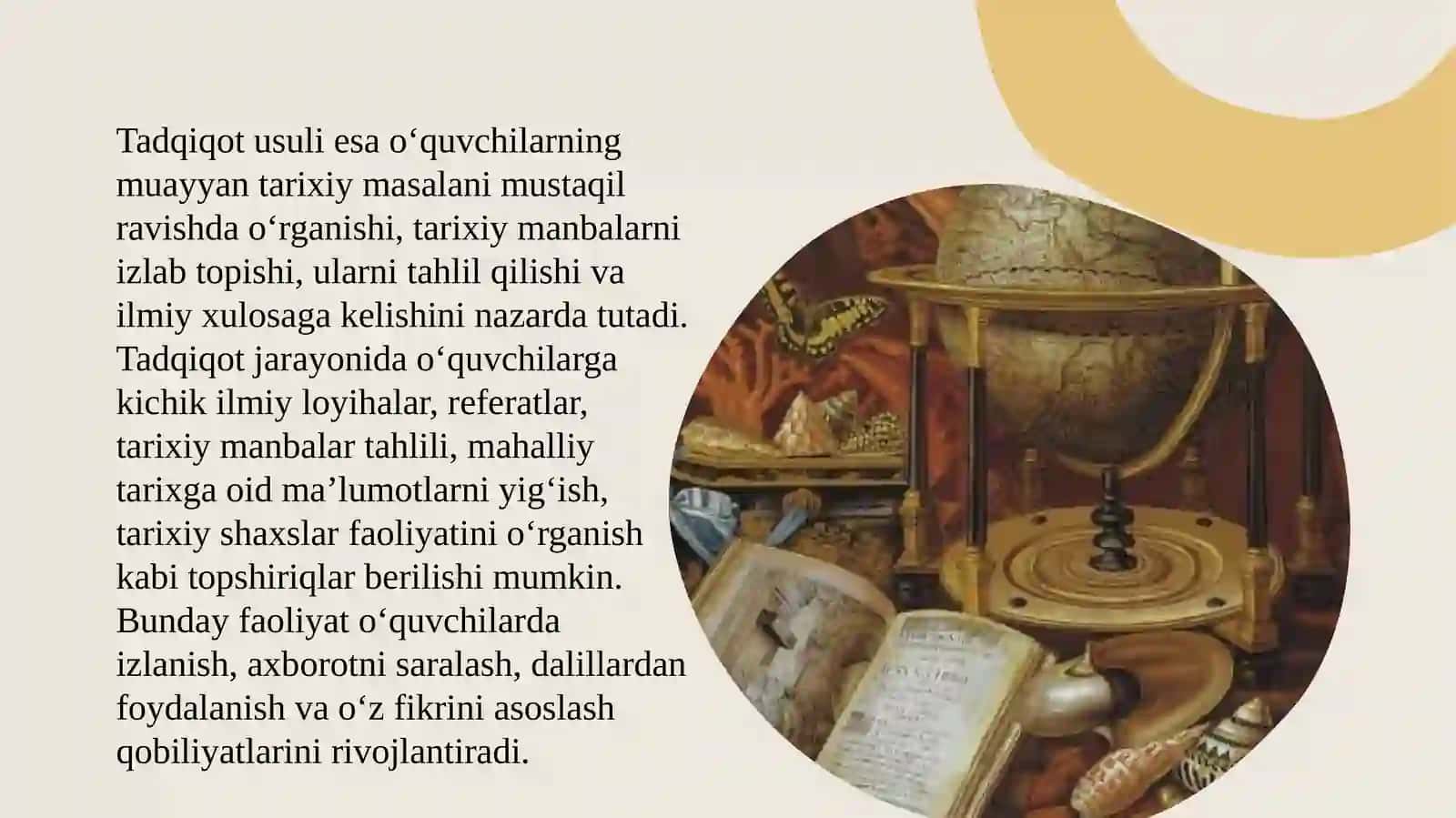 Tarixo'qitish metodikasi 4