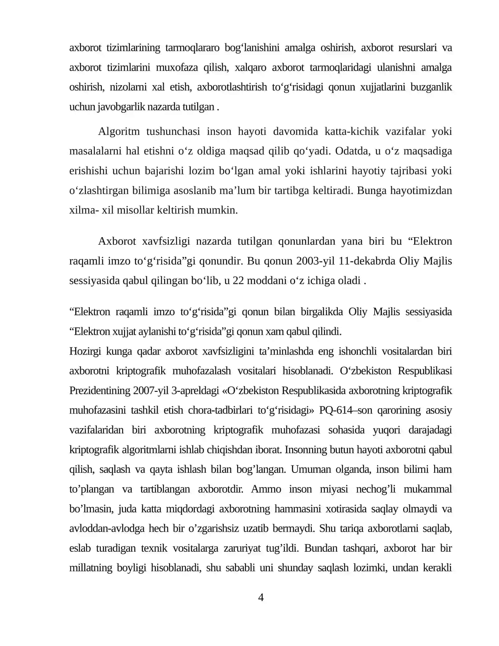DARAXTSIMON SARALASH VA UNING TAHLILI 4