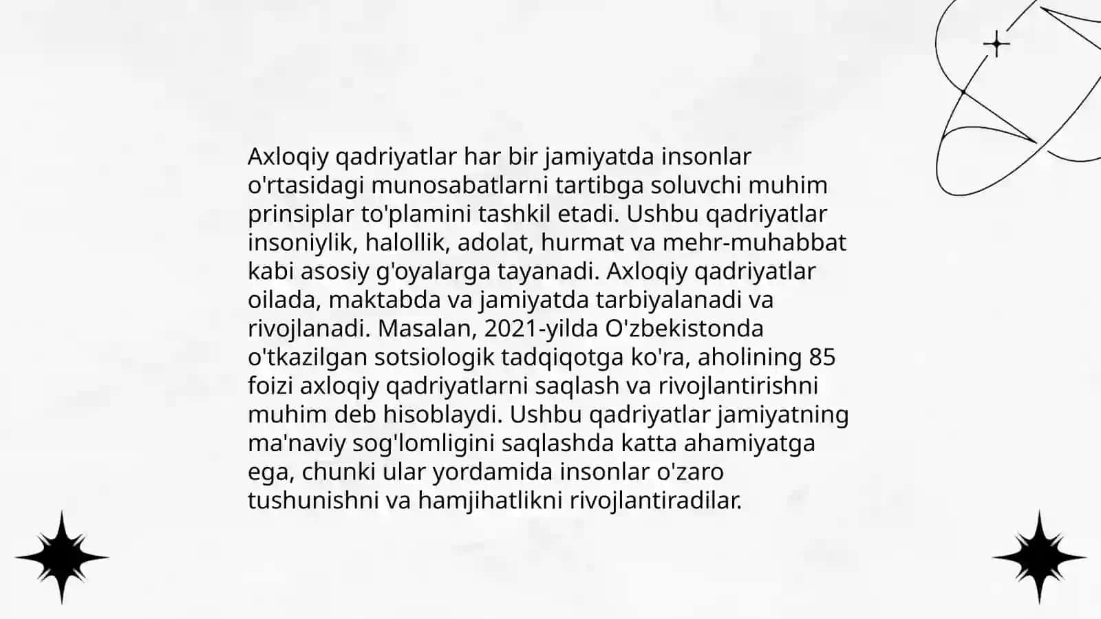 1-2-sinflar,,Tarbiya" darsliklari bo'yicha tahliliy ma'lumot tayyorlash 4