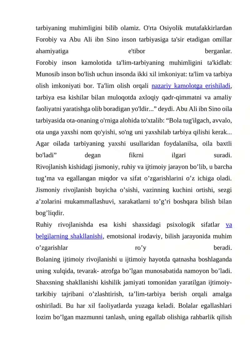 BOLA SHAXSINI RIVOJLANISH OMILLARI 4