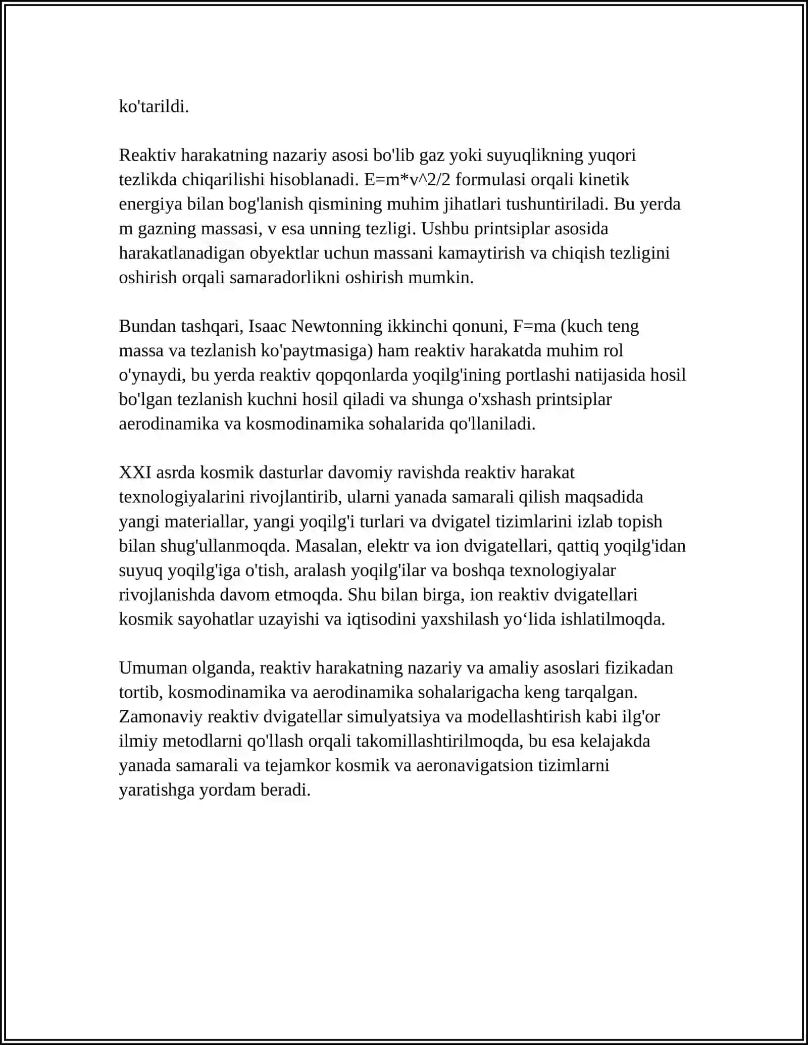 REAKTIV HARAKAT 4