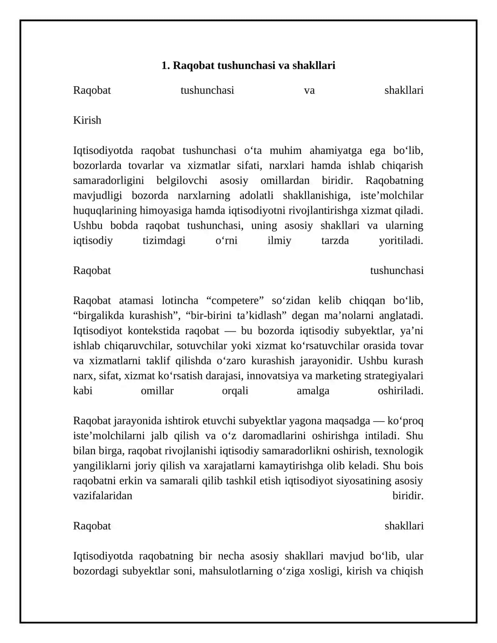 Raqobat va monopoliya 4