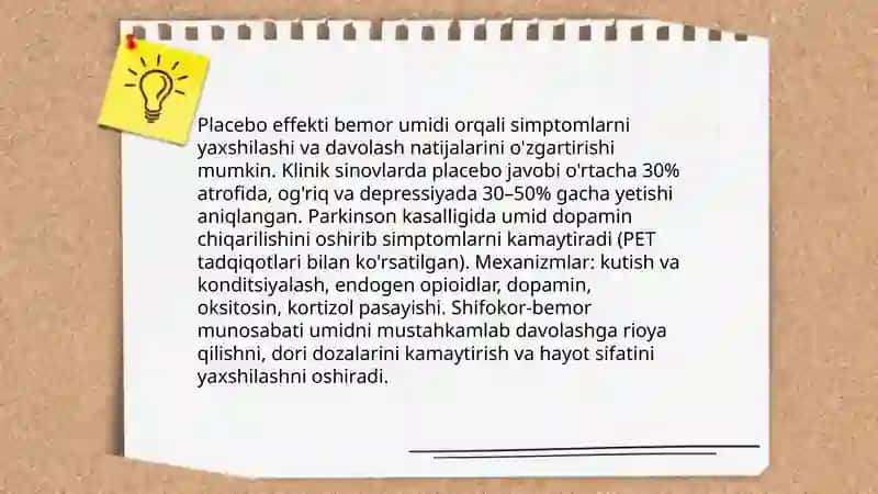 Inson ruhiyatining kasalliklarni davolashga taʼsiri MATLABXONOVA LAYLO 4