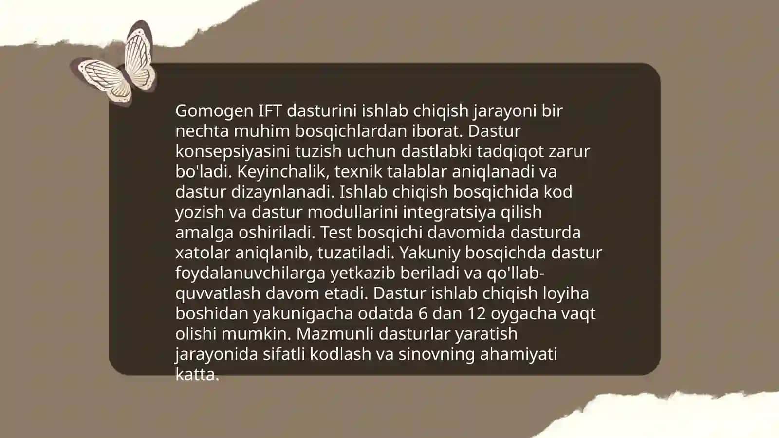 Gomogen IFT 4