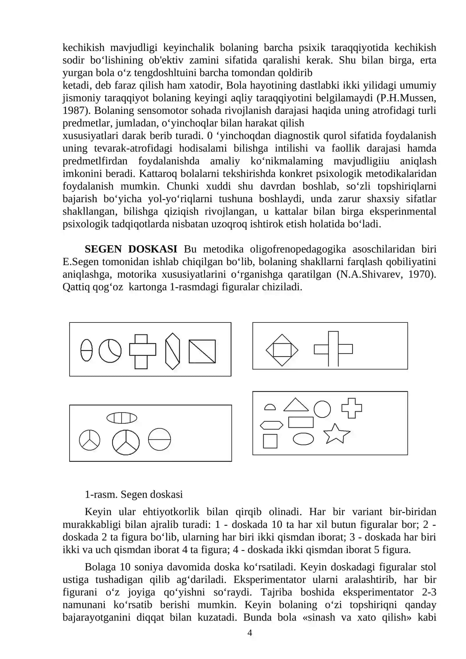 BOLANING MAKTABGA TAYYORGARLIGINING PSIXODIAGNOSTIKASI 4