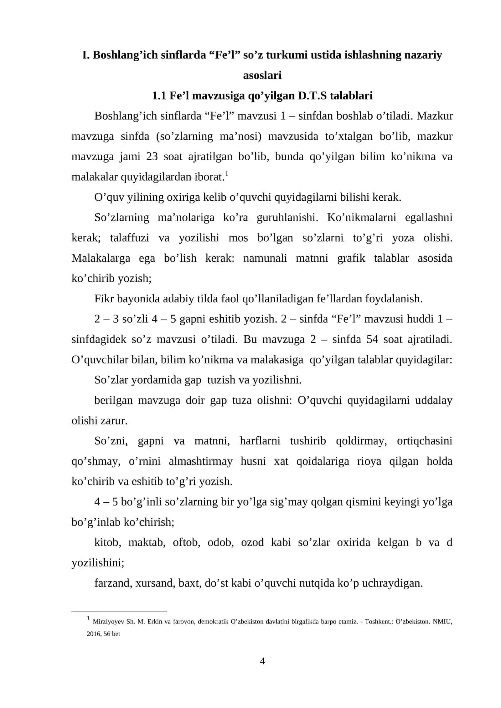 2-SINFDA FE’L YASOVCHI QO’SHIMCHALAR MAVZUSINI O‘RGANISH METODLARI 4