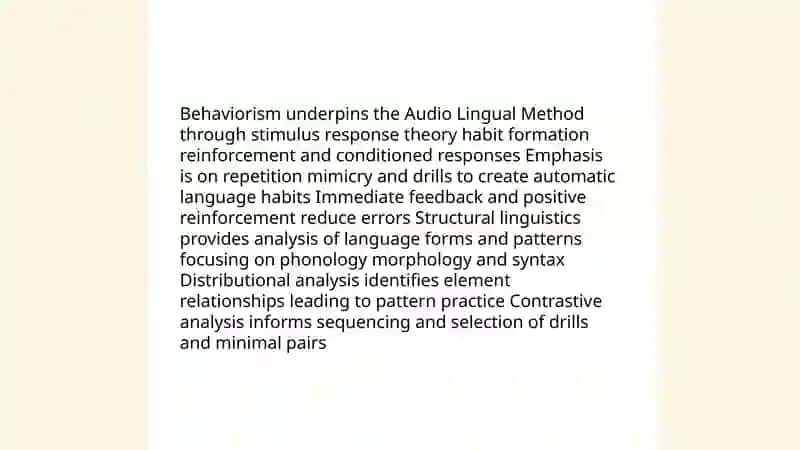Audio-Lingual Method 4